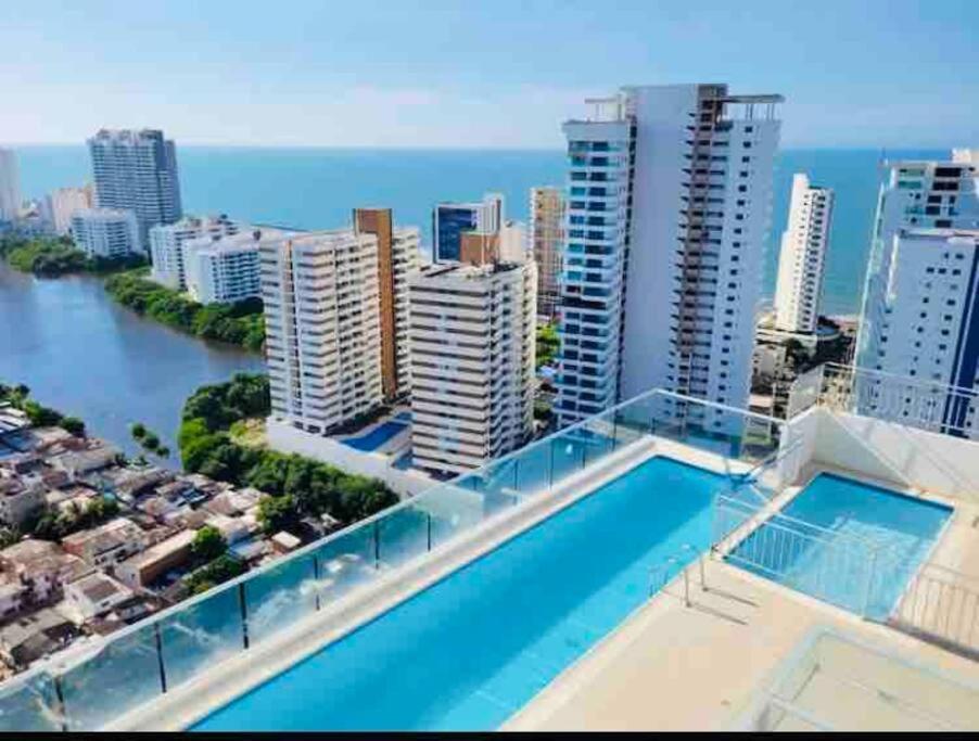 Luxury Apartamento Ubicacion Central Y Piscina. Cartagena Exteriör bild